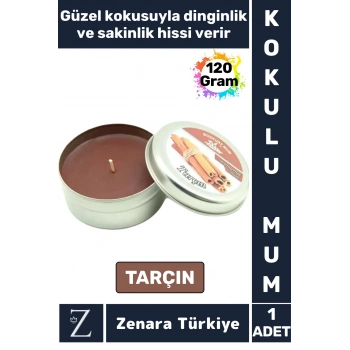 Özel Metal Kutu Arınma Huzur Meditasyon Yoga Esans Sakinlik Veren Dekoratif Oda Kokusu Mum 120 Gram