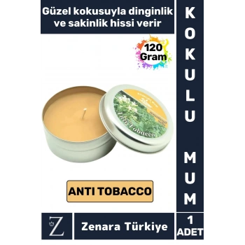 Özel Metal Kutu Arınma Huzur Meditasyon Yoga Esans Sakinlik Veren Dekoratif Oda Kokusu Mum 120 Gram