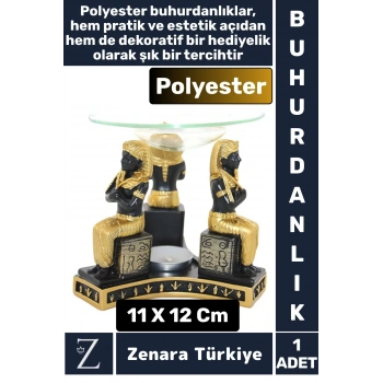 Özel Model Dekoratif Hediye Aromaterapi Yoga Meditasyon Kolay Temizlenir Polyester BUHURDANLIK