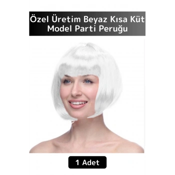 Özel Seri Kolay Çıkarıp Takılabilen Kaliteli Eğlenceli Etkinlik Kostüm Cadılar Bayramı Parti Peruğu