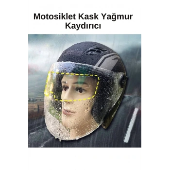 Özel Seri Tam/Yarım/Açık Motor Kaskı Yağmur Kaydırıcı