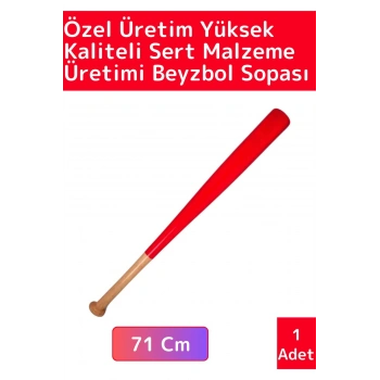 Özel Tasarım Yüksek Kaliteli Kırılmaz Hassas Kavrama Dayanıklı Ahşap Baseboll Beyzbol Sopası 71 Cm
