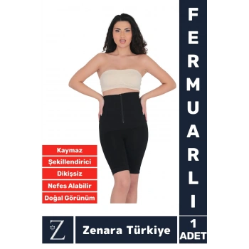 Özel Üretim Gündelik Vücut Sıkılaştıran İncelten Toparlayan Beden Küçülten Fermuarlı Klasik Korse