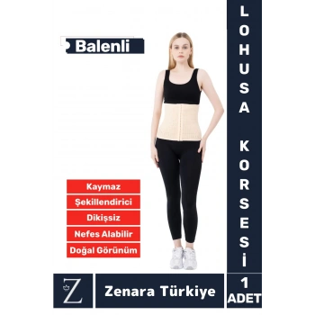 Özel Üretim Vücut Şekillendiren Beden Küçülten Toparlayan Doğum Sonrası Balenli Lohusa Korsesi
