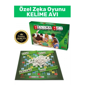 Özel Üretim Yüksek Kaliteli El Göz Koordinasyonu Bilişsel Beceri Gelişimi Zeka Oyunu-KELİME AVI