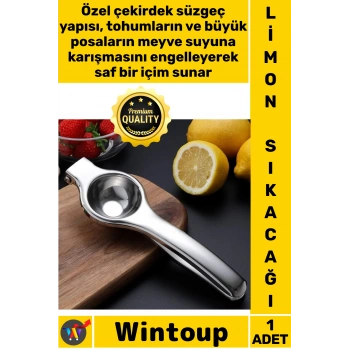 #LimonSıkacağı Ergonomik Premium Sağlam Mutfak Bar Narenciye Meyve Paslanmaz Çelik Limon Sıkacağı