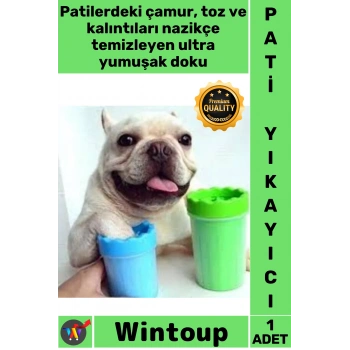 #PatiYıkama Kedi Köpek Silikon Yumuşak Fırçalı Temizleme Kupası Pratik Pati Yıkama Aleti Soft Gentle