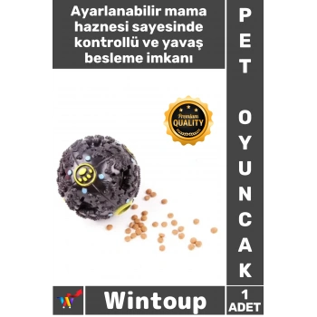 #PetOyuncak Akıllı Isırılma Dayanıklı Eğitici Avcılık Yeteneği Sesli Kedi Köpek Mama Bulma Oyuncağı