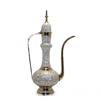 Pirinç Sedefli İbrik 55 Cm KSK133