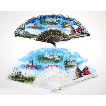 Plastik Yöresel Yelpaze Alk2623
