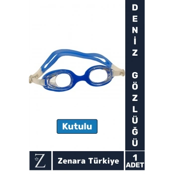 Premium Ayarlanabilir Kayış Su Geçirmez UV Koruma Silikon Plastik Anti-Fog Kutu Çocuk DENİZ GÖZLÜĞÜ