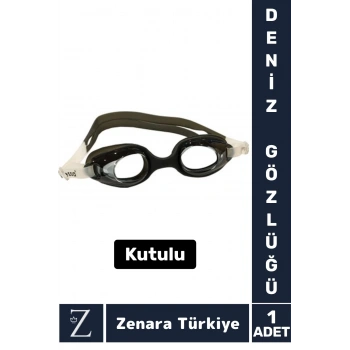 Premium Ayarlanabilir Kayış Su Geçirmez UV Koruma Silikon Plastik Anti-Fog Kutu Çocuk DENİZ GÖZLÜĞÜ