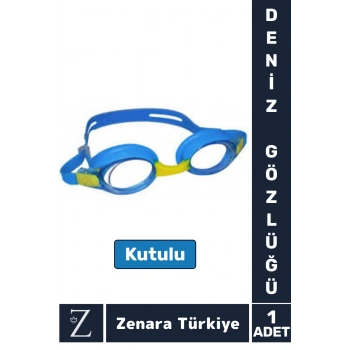 Premium Ayarlanabilir Kayış Su Geçirmez UV Koruma Silikon Plastik Anti-Fog Kutu Çocuk DENİZ GÖZLÜĞÜ