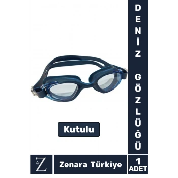Premium Ayarlanabilir Kayışlı Su Geçirmez UV Koruma Silikon Plastik Anti-Fog Kutulu DENİZ GÖZLÜĞÜ