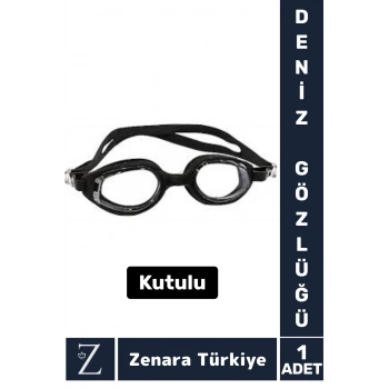 Premium Ayarlanabilir Kayışlı Su Geçirmez UV Koruma Silikon Plastik Anti-Fog Kutulu DENİZ GÖZLÜĞÜ