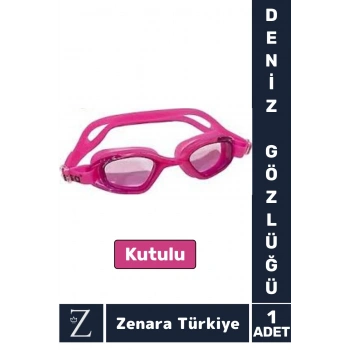 Premium Ayarlanabilir Kayışlı Su Geçirmez UV Koruma Silikon Plastik Anti-Fog Kutulu DENİZ GÖZLÜĞÜ