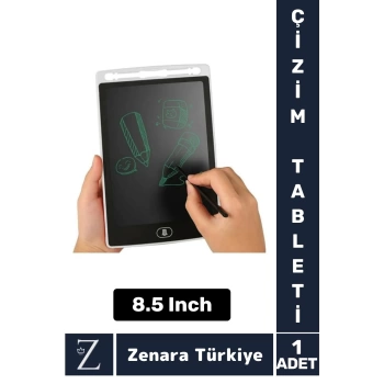 Premium Dijital Silgili Kalemli Çocuk Eğitim Tableti Grafik Ders Not Ödev Resim LCD Writing Tablet