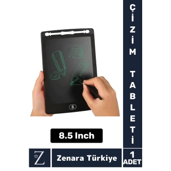 Premium Dijital Silgili Kalemli Çocuk Eğitim Tableti Grafik Ders Not Ödev Resim LCD Writing Tablet