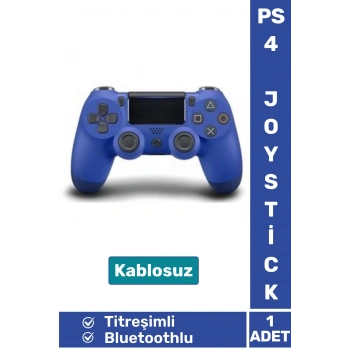 Premium Doubleshock 4 Kablosuz Titreşimli PS 4 / PC Uyumlu Playstation 4 Wireless Joystick Oyun Kolu