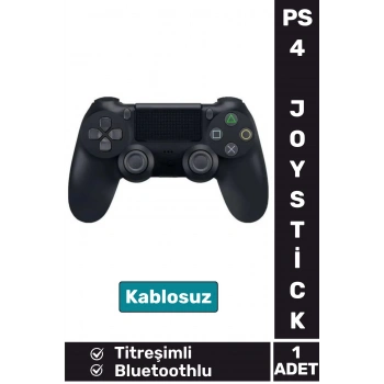 Premium Doubleshock 4 Kablosuz Titreşimli PS 4 / PC Uyumlu Playstation 4 Wireless Joystick Oyun Kolu