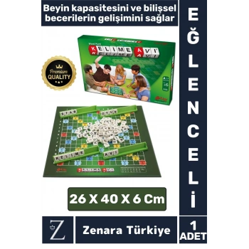 Premium El Göz Koordinasyonu Bilişsel Beceri Gelişimi Kelime Bilgisi Beyin Zeka Oyunu KELİME AVI