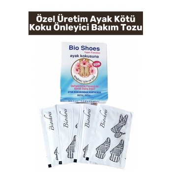 Premium Gündelik Kullanım Uzun Süre Etkili Kadın Erkek Ayak Kötü Koku Önleyici Ayak Bakım Tozu 3Adet