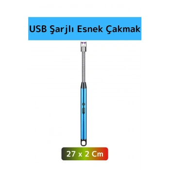 Premium Kompakt Esnek Rüzgara Yağmura Dayanıklı Outdoor Kamp Şarjlı Elektrikli Ocak Çakmağı
