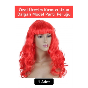 Premium Seri Kolay Çıkarıp Takılan Dayanıklı Eğlenceli Etkinlik Kostüm Cadılar Bayramı Parti Peruğu