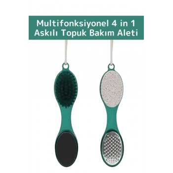 Premium Seri Yüksek Kaliteli Ayak Topuk Bakım 4 in 1 Multifonksiyonel Ayak Topuk Bakım Aleti Törpü