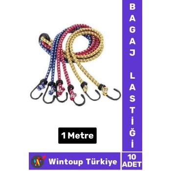 Premium Yüksek Kaliteli Dayanıklı Otomobil Motor Taşıma Gergi Bagaj Lastiği 1 Metre X 10 Adet