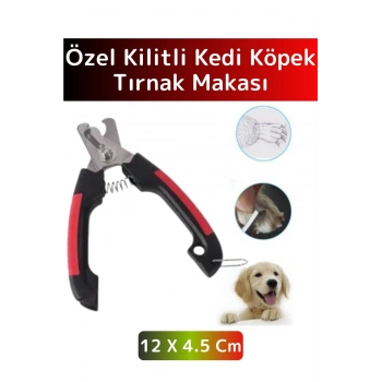 Premium Yüksek Kaliteli Güvenlik Kelepçeli Asmalı Petshop Evcil Hayvan Pet Kedi Köpek Tırnak Makası