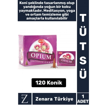 Rahatlama Arınma Dinginlik Meditasyon Yoga Chakra Pozitif Enerji Hoş Kokulu KONİK TÜTSÜ 120 Adet