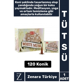 Rahatlama Arınma Dinginlik Meditasyon Yoga Chakra Pozitif Enerji Hoş Kokulu KONİK TÜTSÜ 120 Adet