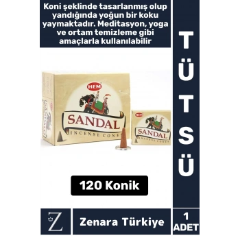 Rahatlama Arınma Dinginlik Meditasyon Yoga Chakra Pozitif Enerji Hoş Kokulu KONİK TÜTSÜ 120 Adet