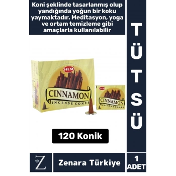 Rahatlama Arınma Dinginlik Meditasyon Yoga Chakra Pozitif Enerji Hoş Kokulu KONİK TÜTSÜ 120 Adet
