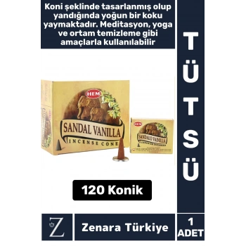 Rahatlama Arınma Dinginlik Meditasyon Yoga Chakra Pozitif Enerji Hoş Kokulu KONİK TÜTSÜ 120 Adet