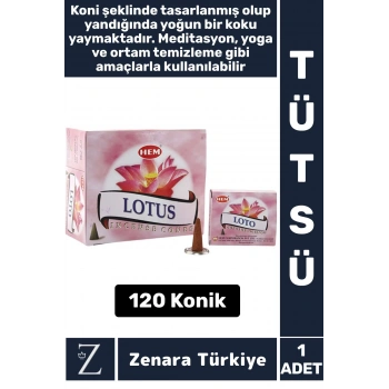 Rahatlama Arınma Dinginlik Meditasyon Yoga Chakra Pozitif Enerji Hoş Kokulu KONİK TÜTSÜ 120 Adet
