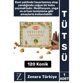 Rahatlama Arınma Dinginlik Meditasyon Yoga Chakra Pozitif Enerji Hoş Kokulu KONİK TÜTSÜ 120 Adet