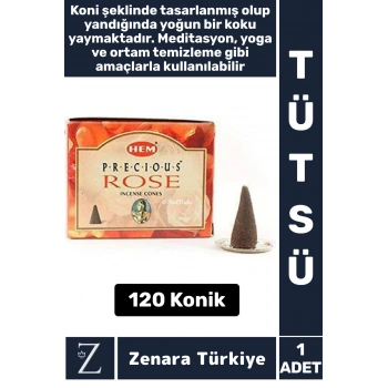 Rahatlama Arınma Dinginlik Meditasyon Yoga Chakra Pozitif Enerji Hoş Kokulu KONİK TÜTSÜ 120 Adet