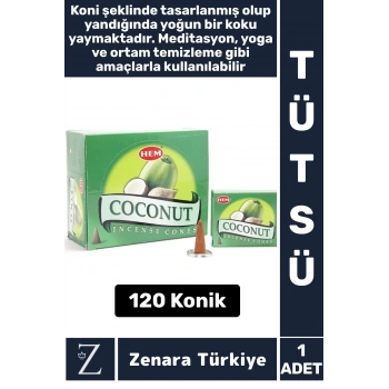 Rahatlama Arınma Dinginlik Meditasyon Yoga Chakra Pozitif Enerji Hoş Kokulu KONİK TÜTSÜ 120 Adet