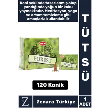 Rahatlama Arınma Dinginlik Meditasyon Yoga Chakra Pozitif Enerji Hoş Kokulu KONİK TÜTSÜ 120 Adet
