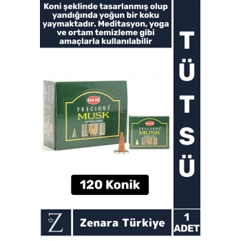Rahatlama Arınma Dinginlik Meditasyon Yoga Chakra Pozitif Enerji Hoş Kokulu KONİK TÜTSÜ 120 Adet