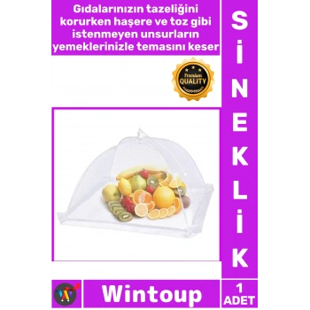 #Sineklik Katlanabilir Mutfak Bahçe Piknik Pratik Hijyenik File Koruma Gıda Koruma Şemsiye Sineklik