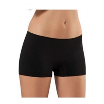 Siyah Dikişsiz Kadın Boxer Korse - 700