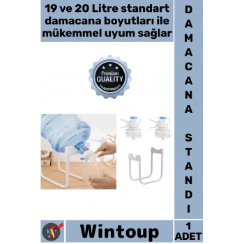 #Stand 19L 20L Pratik Su Sebili Ofis Ev Mutfak Sağlam Damacana Musluk Başlığı Metal Ayak Stand Seti