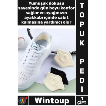 #Ayak Ayakkabı Arkası Koruyucu Büyük Gelen Ayakkabı Daraltıcı Konforlu Taç Topuk Vurma Önleyici 5 Mm