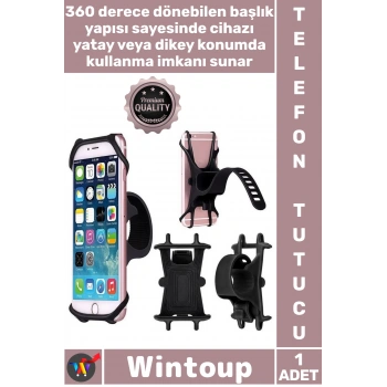 #TelefonTutucu Navigasyon Yatay Dikey Güçlü Tutuş Sarsıntı Önler Motosiklet Bisiklet Telefon Tutucu