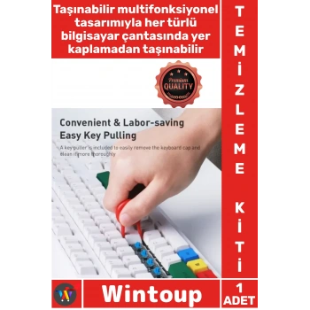 #TemizleyiciKit Multifonksiyonel Bilgisayar Airpods Temizleme Klavye Kulaklık Temizleyici Kit 5 İn 1