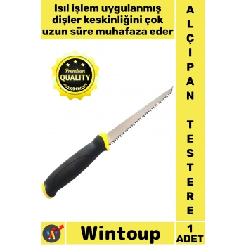 #Testere Çift Taraflı İ Eksen Bileme Ergonomik Sap Yüksek Karbon Profesyonel 150 Mm Alçıpan Testere