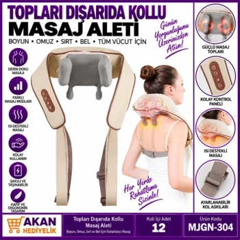 Topları Dışarıda Kollu Masaj Aleti